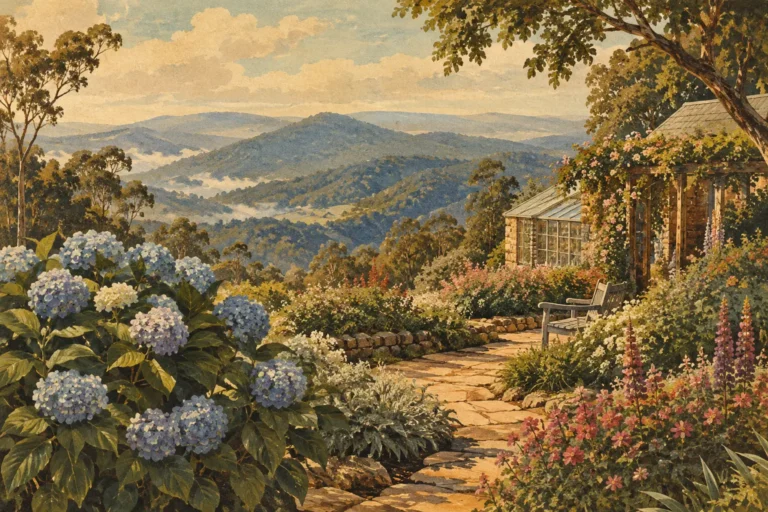 Cool Climate Garden Tour at Mount Tomah Gardens