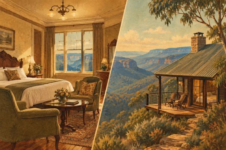 Heritage Suite Versus Cabin for a Blue Mountains Stay