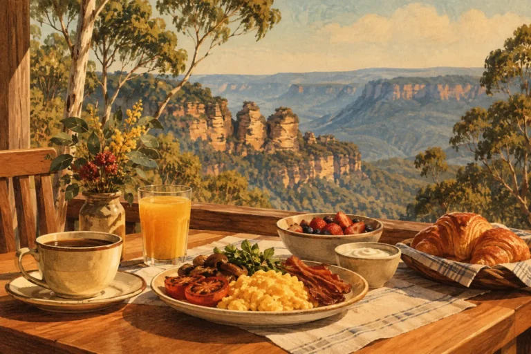 What to Expect at Breakfast in the Blue Mountains